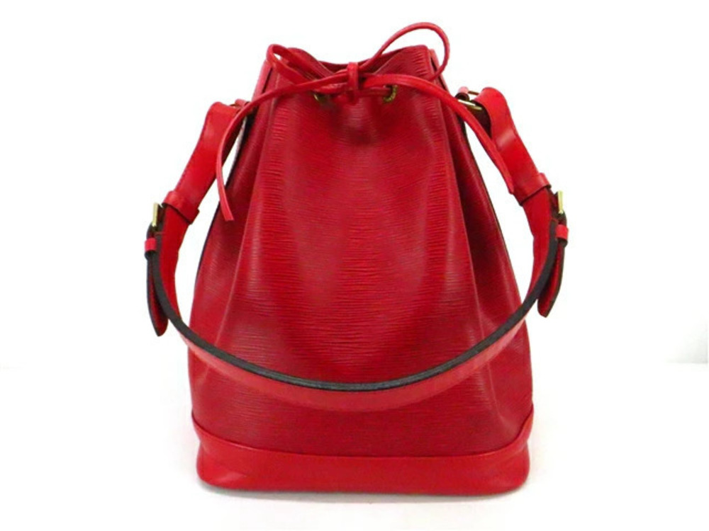LOUIS VUITTON Bag Noe Shoulder Epi Castilian Red